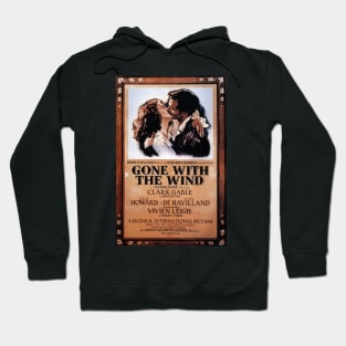 Gone With the Wind Poster Hoodie